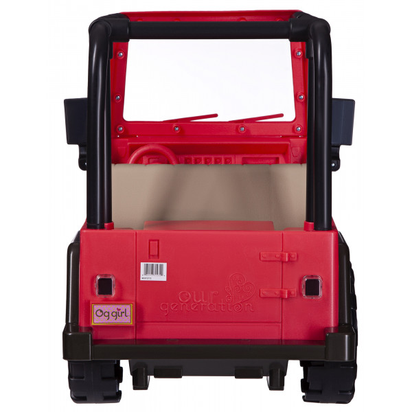 Фото - Транспорт для ляльки Our Generation Рожевий Джип з Чорної Рамкою (BD37277Z)