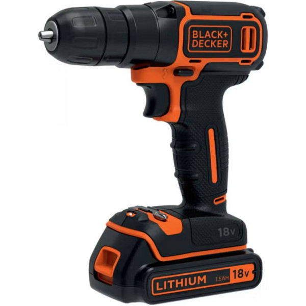 Фото - Дрель-шуруповерт Black&Decker BDCD18