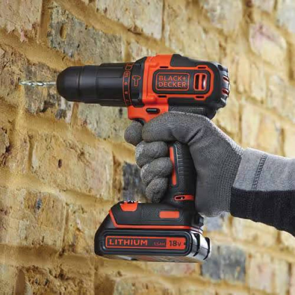 Фото - Набір електроінструментів Black&Decker 18 В XR Li-lon (BCK21S1S)