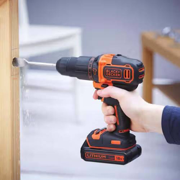Фото - Набір електроінструментів Black&Decker 18 В XR Li-lon (BCK21S1S)