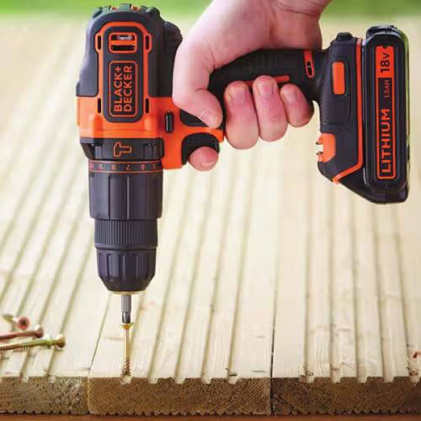 Фото - Набір електроінструментів Black&Decker 18 В XR Li-lon (BCK21S1S)