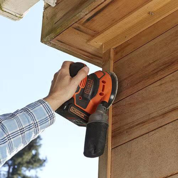 Фото - Ексцентрикова шліфовальна машина Black&Decker BDCROS18N