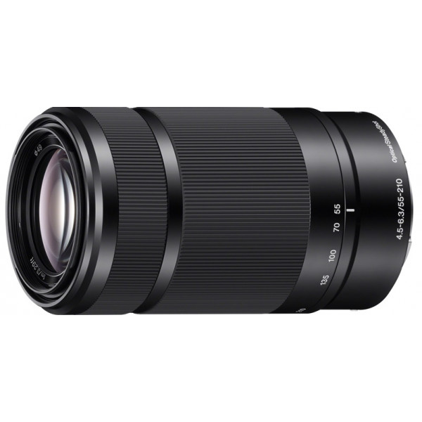 Фото - Объектив к фотокамере Sony 55-210mm f/4.5-6.3 для NEX (SEL55210B.AE) Black Фото - Объектив к фотокамере Sony 55-210mm f/4.5-6.3 для NEX (SEL55210B.AE) Black