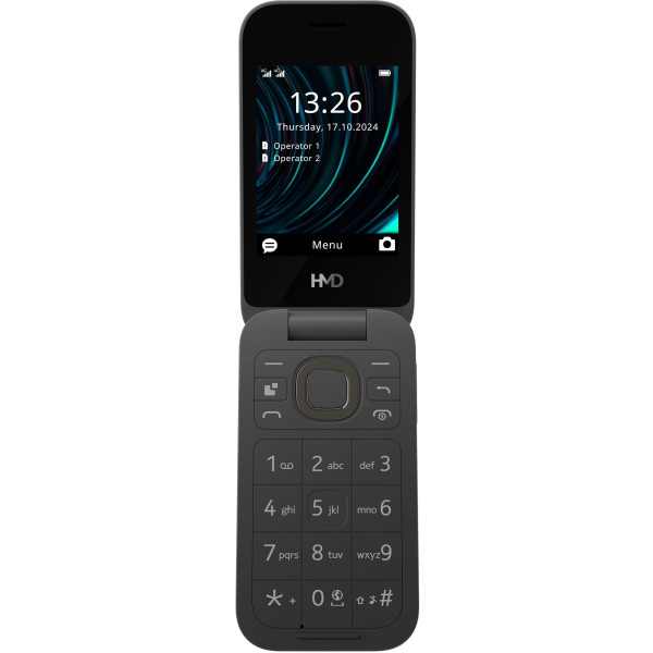 Фото - Мобільний телефон HMD 2660 4G Flip DS Black