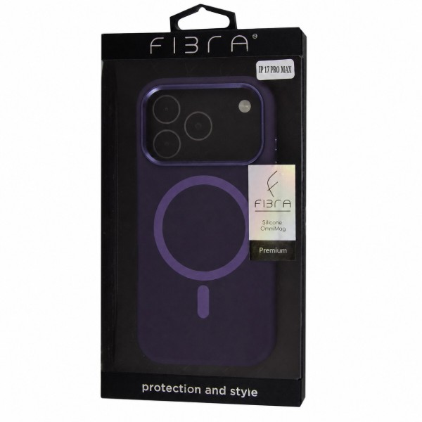 Фото - Чохол для смартфону BeCover FIBRA Silicone OmniMag for Apple iPhone 17 Pro Max Dark Purple (716345)