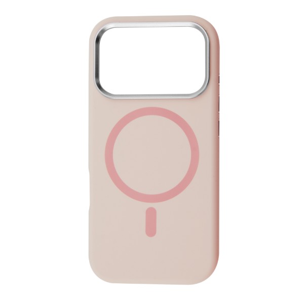 Фото - Чохол для смартфону BeCover FIBRA Silicone OmniMag for Apple iPhone 17 Pro Max Light Pink (716349)