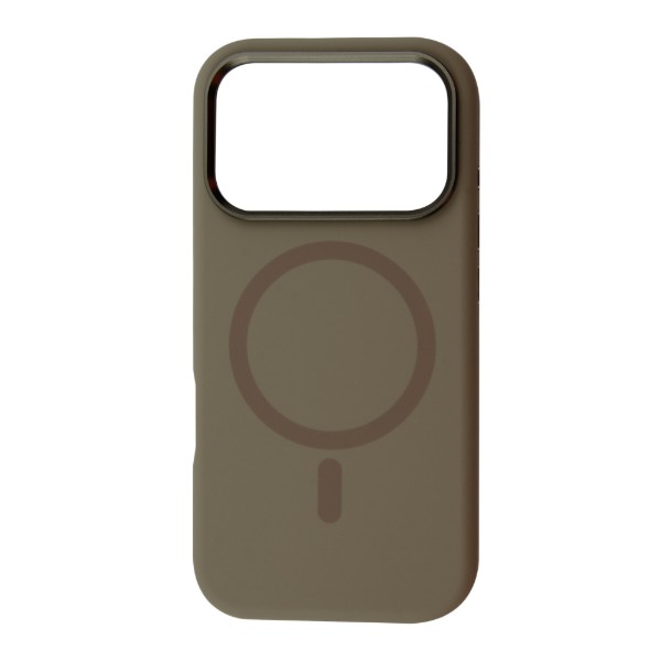 Фото - Чехол для смартфона BeCover FIBRA Silicone OmniMag for Apple iPhone 17 Pro Max Brown (716344)