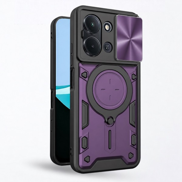 Фото - Чехол для смартфона BeCover Full Guard Slide Magnetic for oco C85 4G Purple (716410)