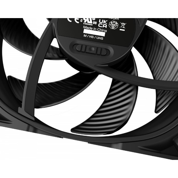 Фото - Корпусний вентилятор Be quiet! Silent Wings Pro 4 120mm PWM Black (BL098)