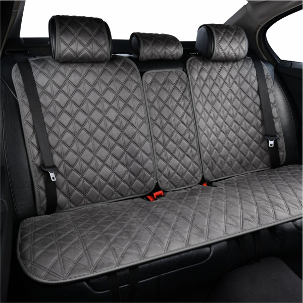 Фото - Комплект накидок на сидіння автомобіля CarLife Nitro grey (SC40204)