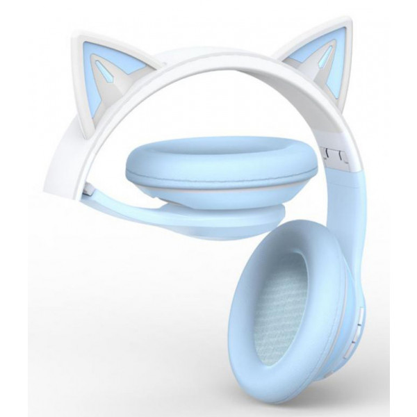 Фото - Навушники накладні бездротові XO BE38.blue