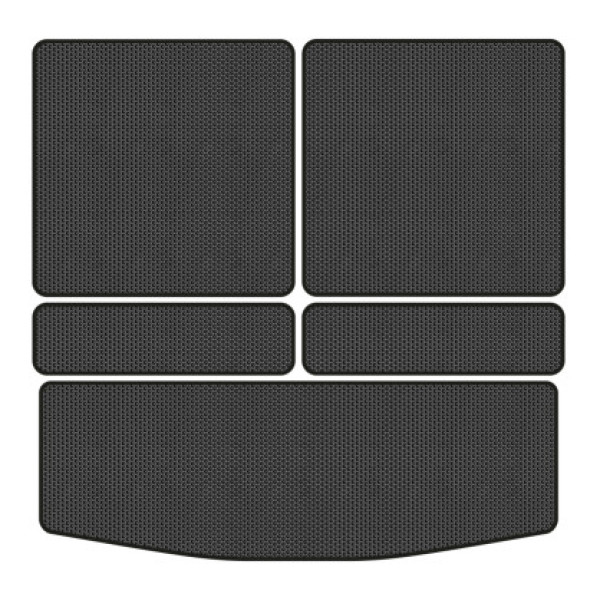 Фото - EVA коврик в багажник авто EVAtech для Outlander 7 seats Mitsubishi 2013 3 поколение SUV EU (MT34229BE5SBB)