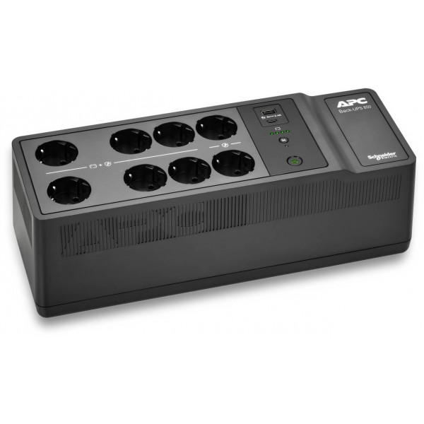 Фото - Джерело безперебійного живлення APC Back-UPS 850VA 230V USB Type-C and A charging ports (BE850G2-GR)
