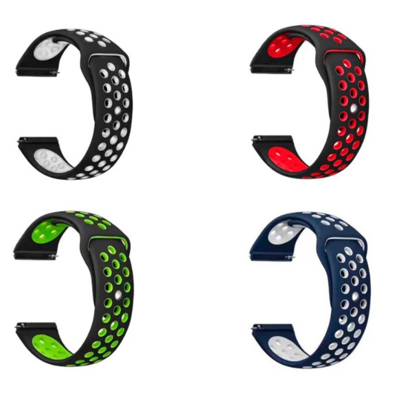 Фото - Ремінець для смарт-годинника BeCover набір 4 кольори Vents Style for LG Watch Sport W280A Boy (706529)