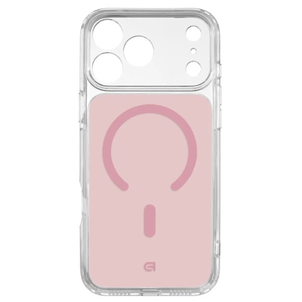 Фото - Чехол для смартфона Armorstandart Clear Hybrid MagCase for Apple iPhone 18 Pro Max / 17 Pro Max Pink (ARM91753)