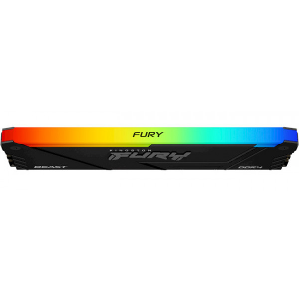Фото - Память DDR Kingston Fury Beast RGB Black DDR4-3200 128GB (4x32GB) CL16-20-20 1.35V XMP (KF432C16BB2AK4/128)
