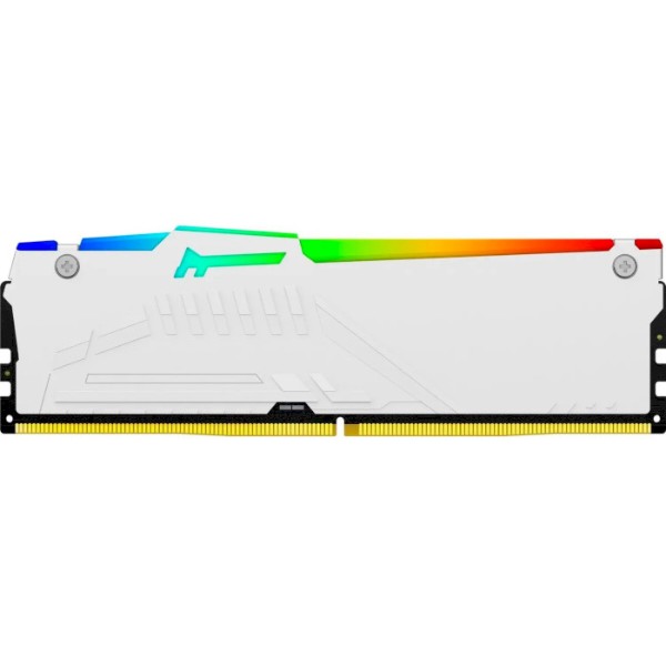 Фото - Пам'ять DDR Kingston Fury Beast White RGB DDR5 4x32GB/5600 (KF556C40BWAK4-128)