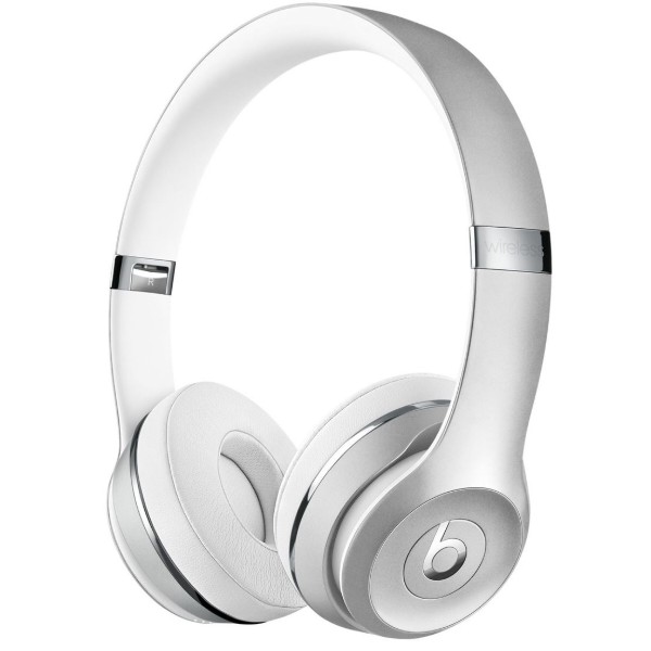 Фото - Навушники накладні Beats Solo3 Wireless Headphones Silver (MNEQ2ZM/A)