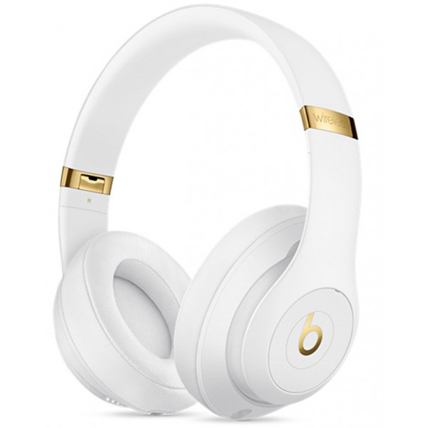 Фото - Навушники накладні бездротові Beats Studio3 Wireless Headphones - White (MQ572ZM/A)