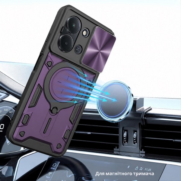 Фото - Чехол для смартфона BeCover Full Guard Slide Magnetic for oco C85 4G Purple (716410)