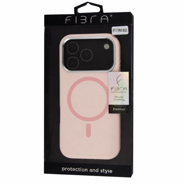 Фото - Чохол для смартфону BeCover FIBRA Silicone OmniMag for Apple iPhone 17 Pro Max Light Pink (716349)
