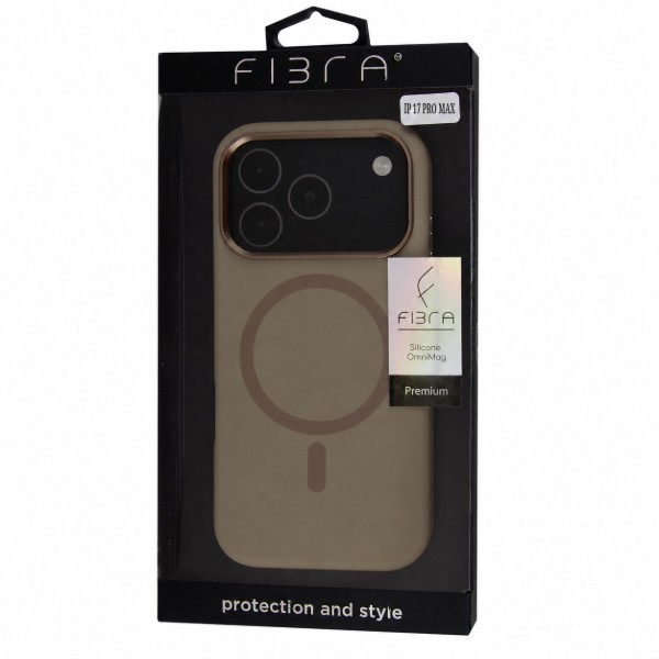 Фото - Чехол для смартфона BeCover FIBRA Silicone OmniMag for Apple iPhone 17 Pro Max Brown (716344)