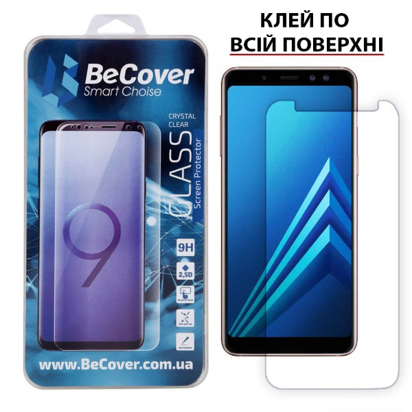 Фото - Захисне скло для смартфону BeCover Samsung Galaxy A8+ 2018 SM-A730 Crystal Clear Glass (703485)