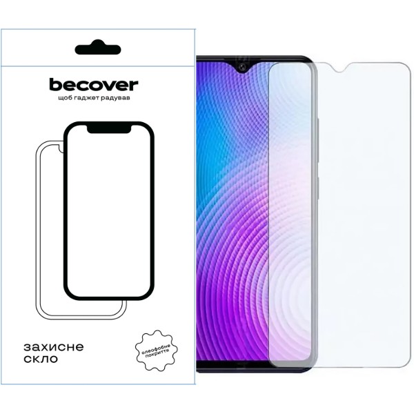 Фото - Защитное стекло для смартфона BeCover Tecno Spark 10C (KI5k) 3D Crystal Clear Glass (709748)