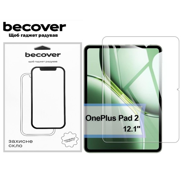 Фото - Защитное стекло для планшета BeCover for OnePlus Pad 2 12.1" (713553)