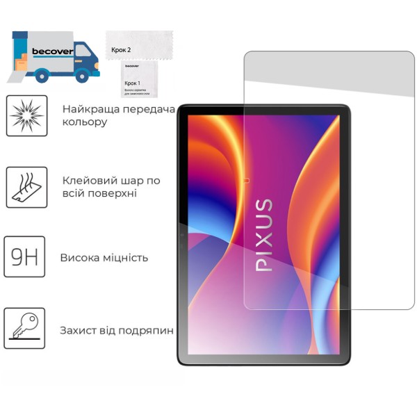 Фото - Защитное стекло для планшета BeCover for Pixus Loga 10.1" (713702)