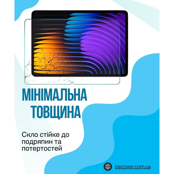 Фото - Защитное стекло для планшета BeCover for Blackview Mega 2 12.0" (714607)