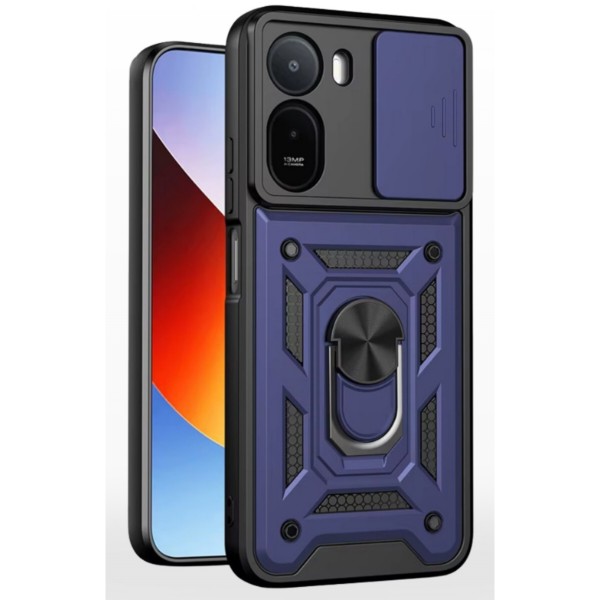 Фото - Чохол для смартфону BeCover for Poco C81 Pro Blue (716265) Фото - Чохол для смартфону BeCover for Poco C81 Pro Blue (716265)