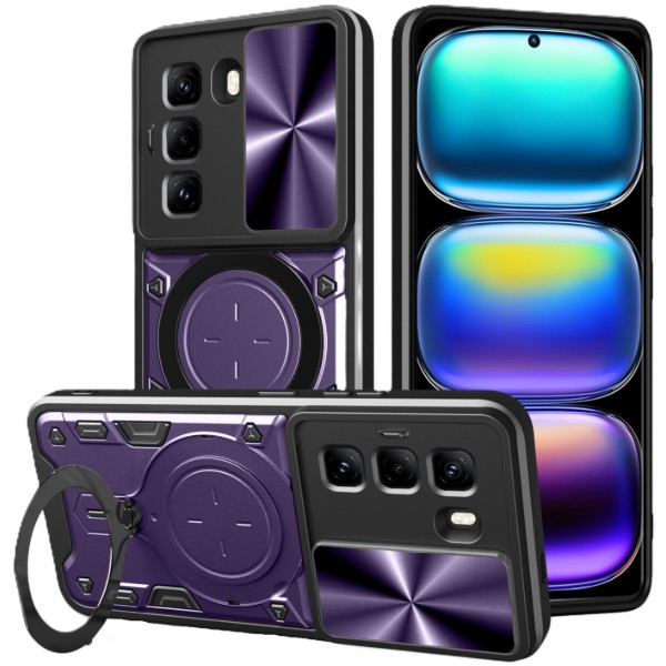 Фото - Чехол для смартфона BeCover Full Guard Slide Magnetic for Infinix Hot 70 (X6895B) Purple (716376) Фото - Чехол для смартфона BeCover Full Guard Slide Magnetic for Infinix Hot 70 (X6895B) Purple (716376)