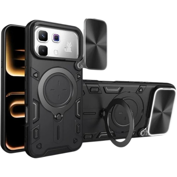 Фото - Чехол для смартфона BeCover Full Guard Slide Magnetic for Infinix Note 60 (X6879) Black (716379) Фото - Чехол для смартфона BeCover Full Guard Slide Magnetic for Infinix Note 60 (X6879) Black (716379)