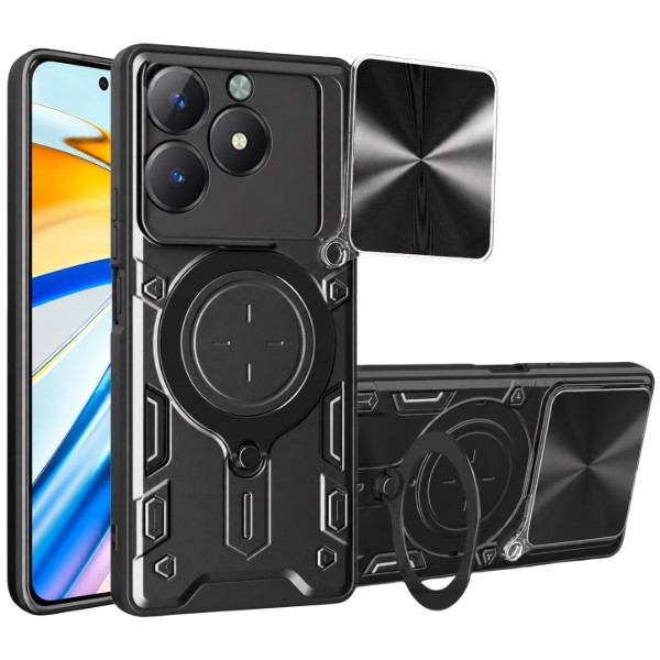 Фото - Чехол для смартфона BeCover Full Guard Slide Magnetic for Realme 15T Black (716415)