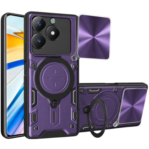 Фото - Чехол для смартфона BeCover Full Guard Slide Magnetic for Realme 15T Purple (716416)