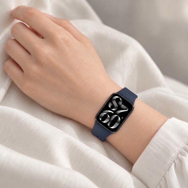 Фото - Ремешок для фитнес-браслета BeCover for Xiaomi Smart Band 10 Pro Deep Blue (716481)