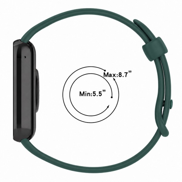 Фото - Ремешок для фитнес-браслета BeCover for Xiaomi Smart Band 10 Pro Dark Green (716482)