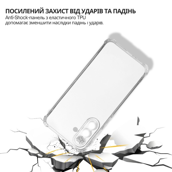 Фото - Чехол для смартфона BeCover Anti-Shock for Samsung Galaxy A18 SM-A185 Clear (716336)