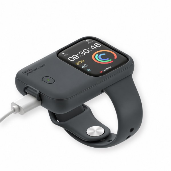 Фото - Батарея мобильная BeCover Charging Soft Case for Apple Watch 49mm 1200 mAh Midnight Blue (716533)