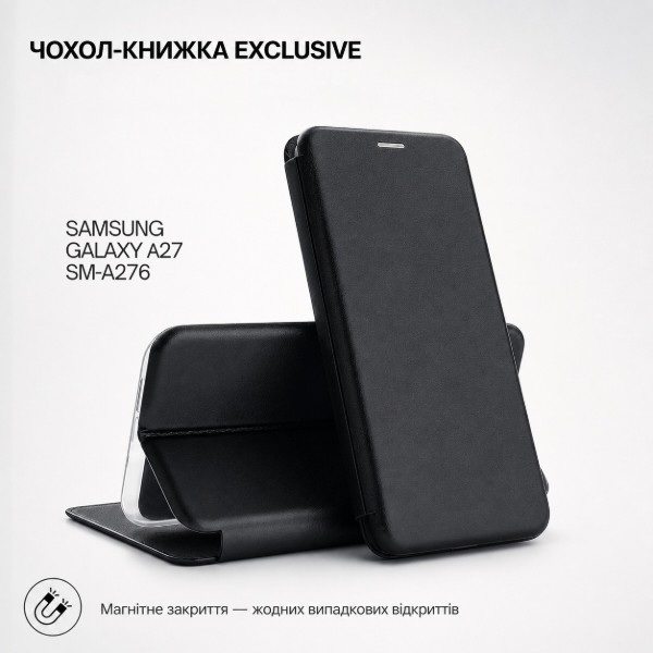Фото - Чохол для смартфону BeCover Exclusive for Samsung Galaxy А27 SM-A276 Black (715684)