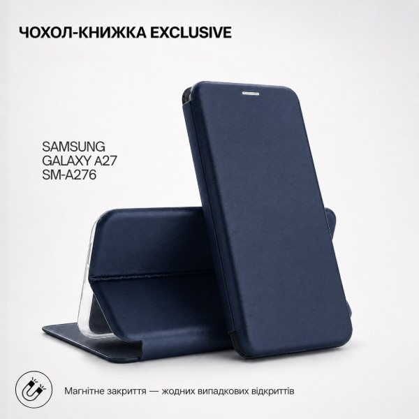 Фото - Чохол для смартфону BeCover Exclusive for Samsung Galaxy А27 SM-A276 Deep Blue (715685)