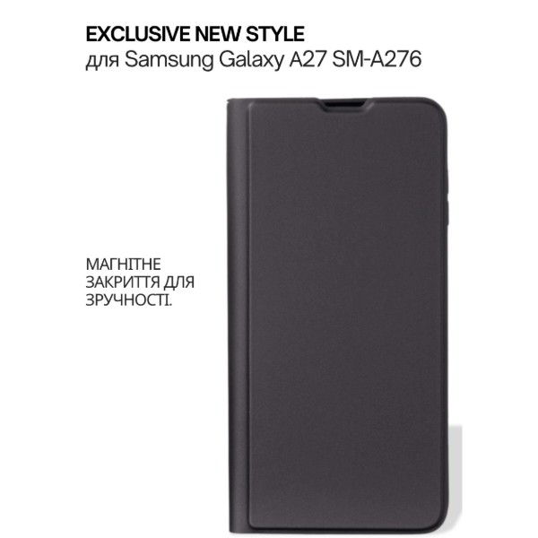 Фото - Чехол для смартфона BeCover Exclusive New Style for Samsung Galaxy А27 SM-A276 Black (715688)