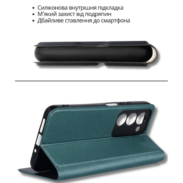Фото - Чехол для смартфона BeCover Exclusive New Style for Samsung Galaxy А27 SM-A276 Dark Green (715689)