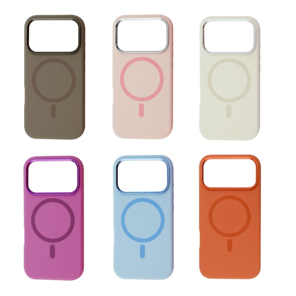 Фото - Чохол для смартфону BeCover FIBRA Silicone OmniMag for Apple iPhone 17 Pro Max Light Pink (716349)