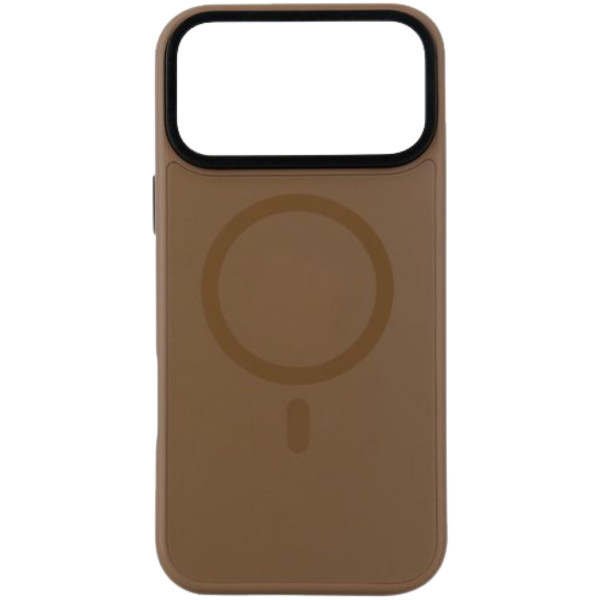Фото - Чохол для смартфону BeCover FIBRA ArcLine Case with MagSafe for Apple iPhone 17 Pro Max Brown (715388)