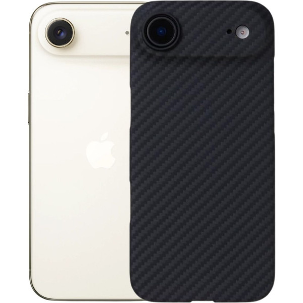 Фото - Чохол для смартфону BeCover FIBRA Carbonite case with MagSafe for Apple iPhone 17 Air Black (715407)