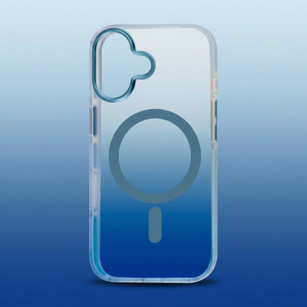 Фото - Чохол для смартфону BeCover FIBRA Shock-Proof case with MagSafe for Apple iPhone 17 Blue (715440)
