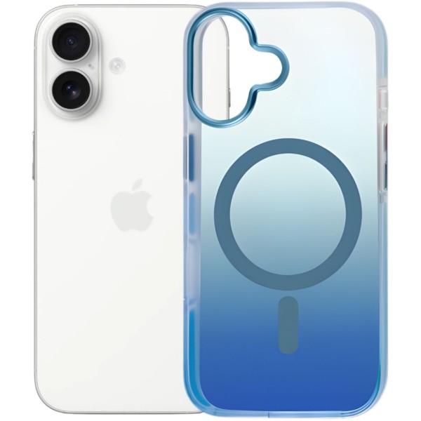 Фото - Чохол для смартфону BeCover FIBRA Shock-Proof case with MagSafe for Apple iPhone 17 Blue (715440)