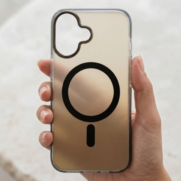 Фото - Чохол для смартфону BeCover FIBRA Shock-Proof case with MagSafe for Apple iPhone 17 Clay (715441)